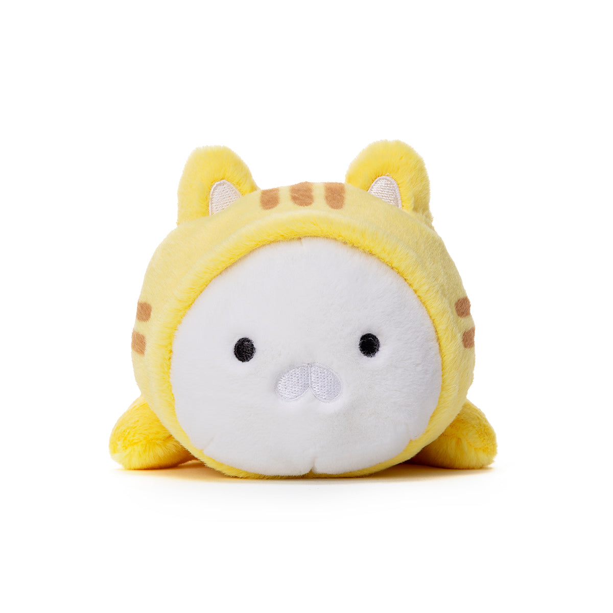 やわらかとらねこくん　こいぬちゃん　ushihito　スクイーズ ねそべりぬいぐるみ(ねこのしゅうかいじょ) ねこくん – LINE