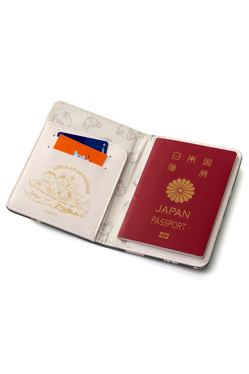 パスポートケース(Yeah！Fun Trip) BT21