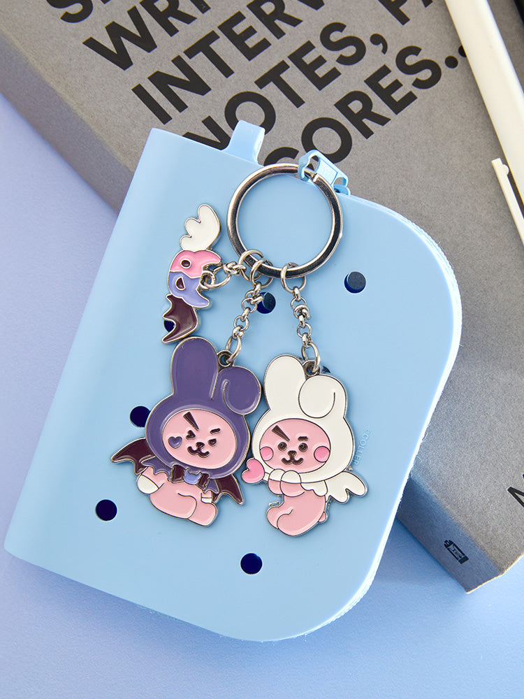 メタルキーリングセット(Angel & Villain) COOKY