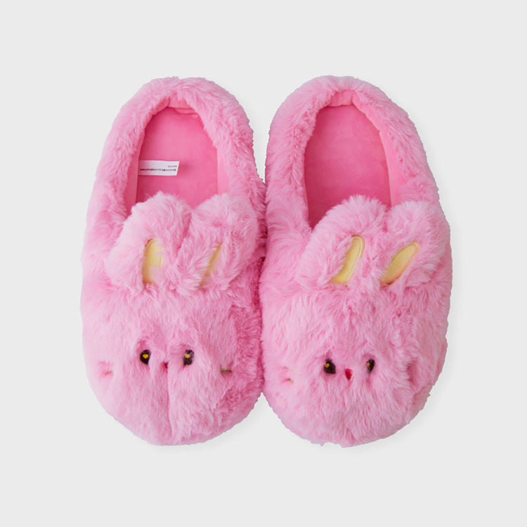 bunini ぬいぐるみスリッパ (PINK)