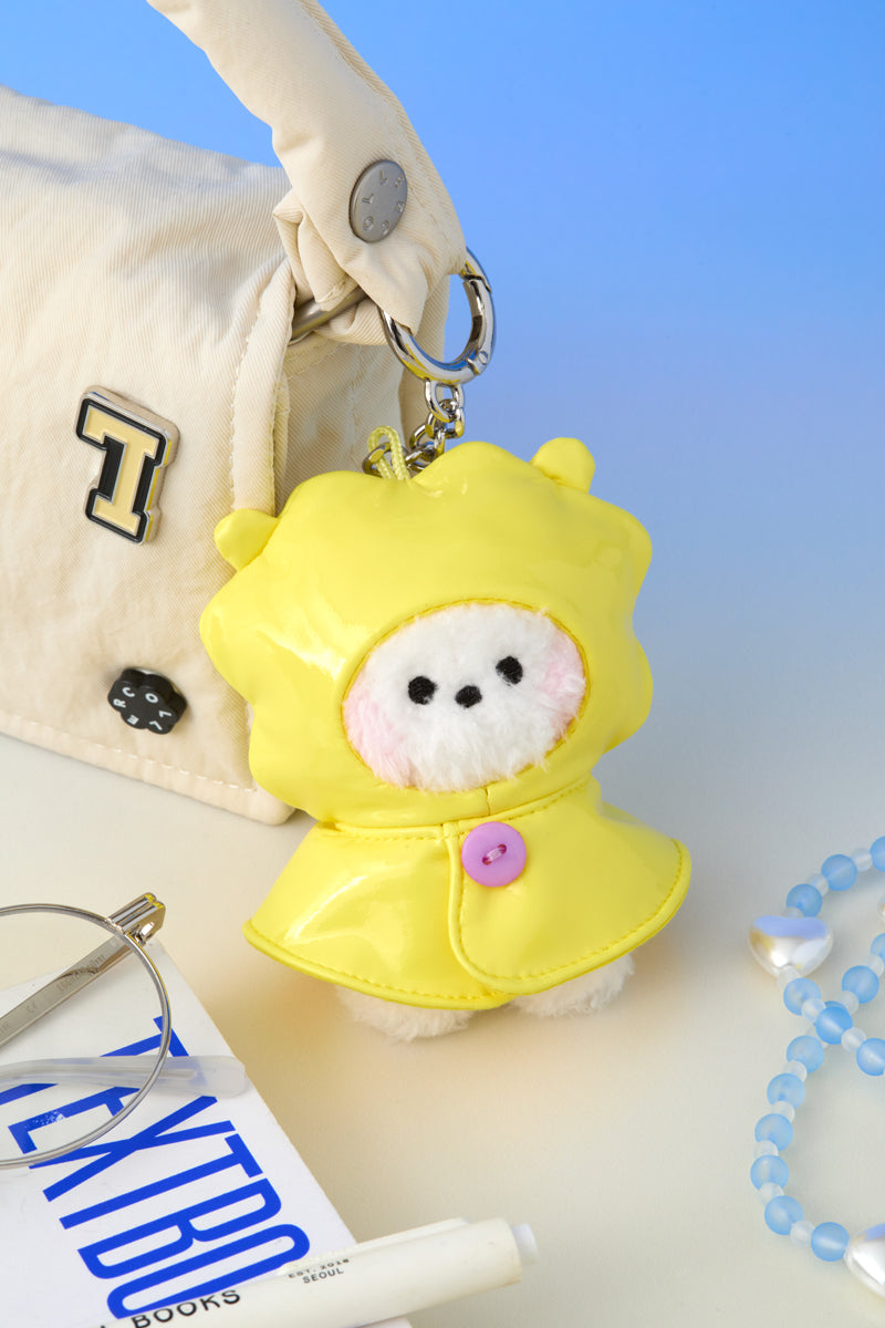 BT21 mini minini ぬいぐるみキーリング(RAINY DAY) RJ