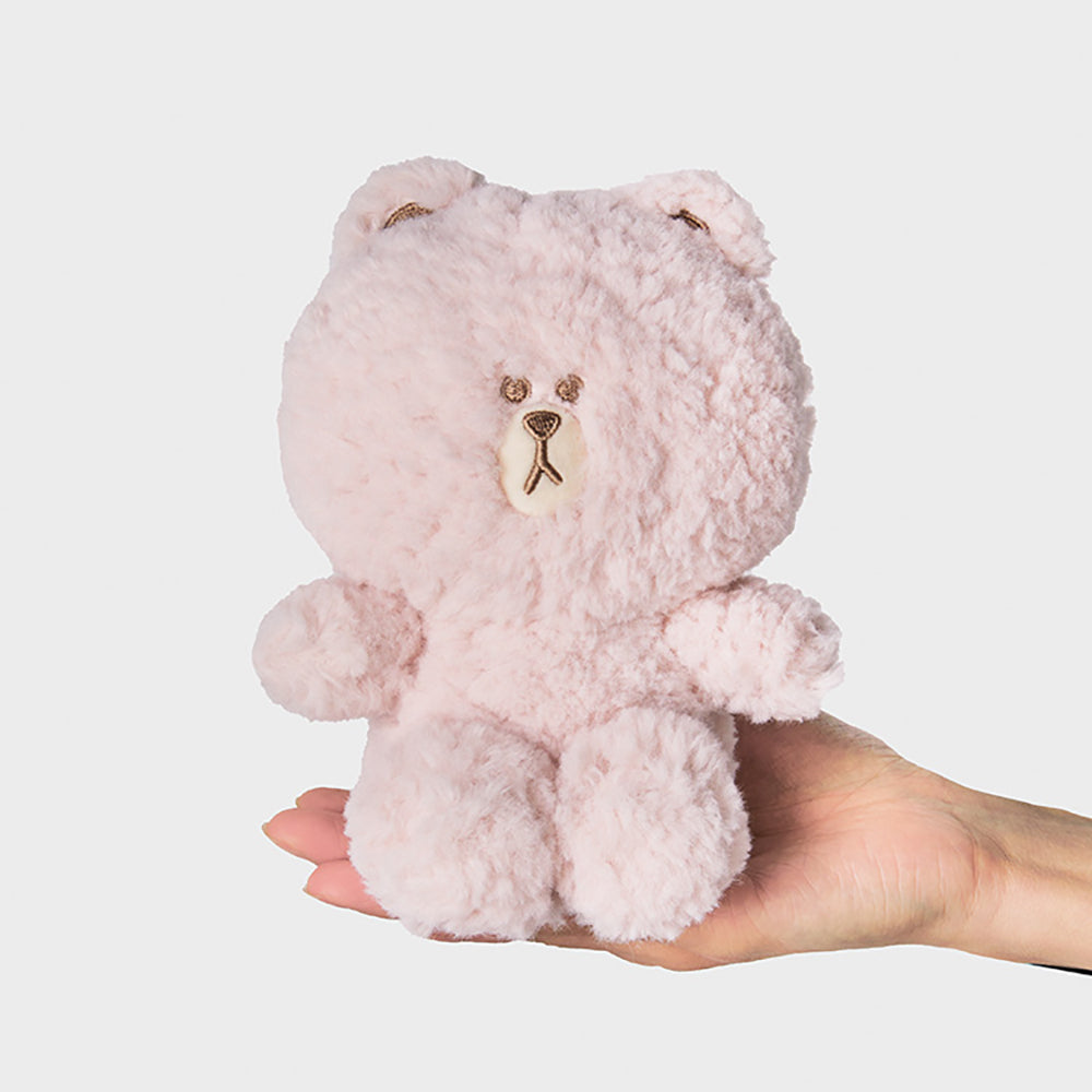 COLOR ぬいぐるみ(ピンク) ブラウン