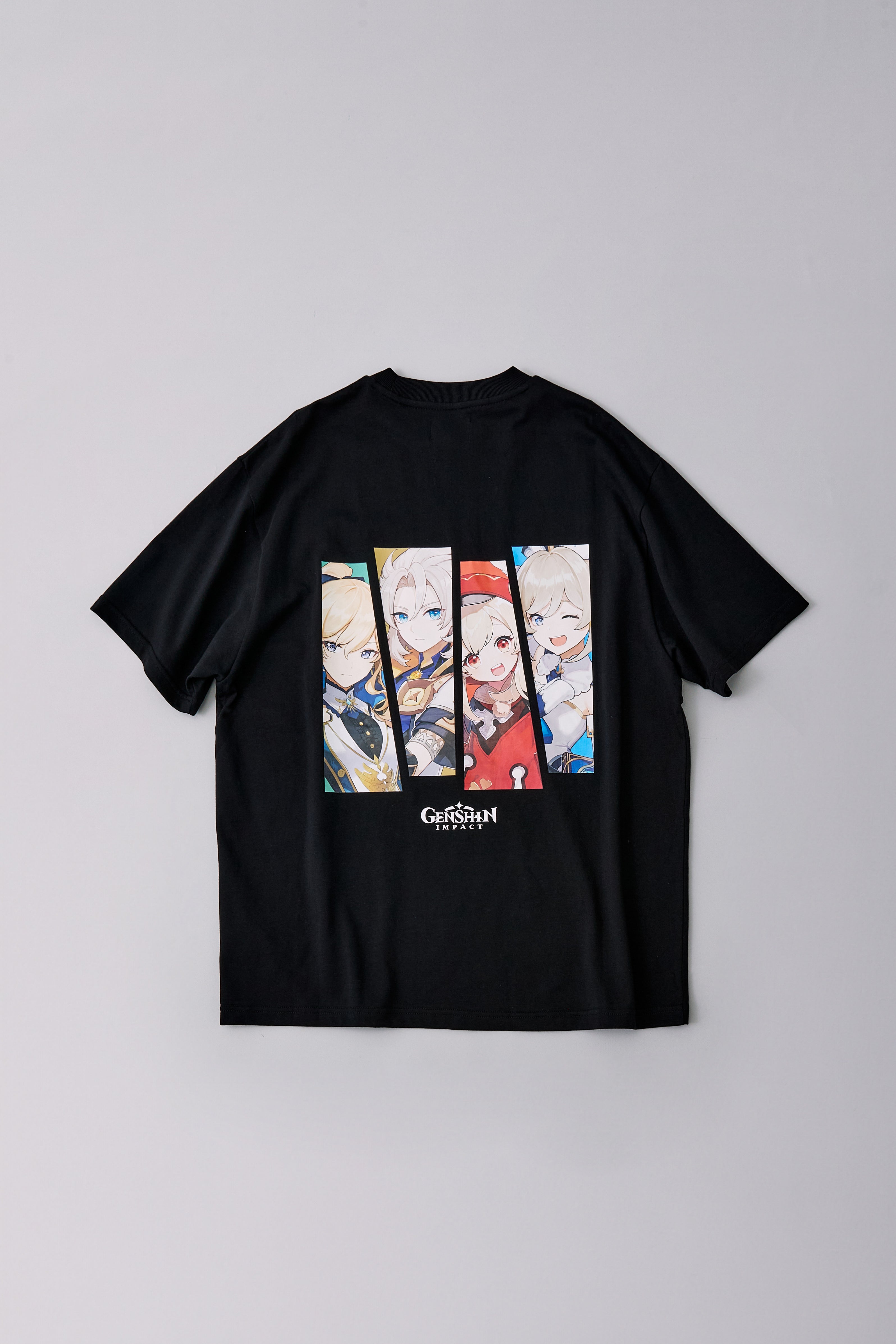 原神×LINE FRIENDS モンド 4キャラ Tシャツ