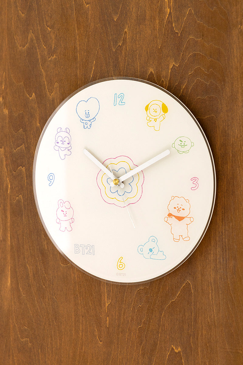 壁掛け時計(新生活) BT21