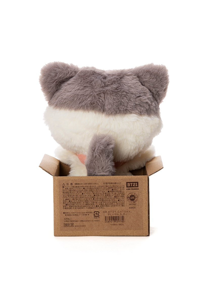 BT21 CAT DAYぬいぐるみマスコット CHIMMY KOYA RJ ぬいぐるみ(CAT DAY) RJ – LINE FRIENDS SQUARE JAPAN OFFICIAL