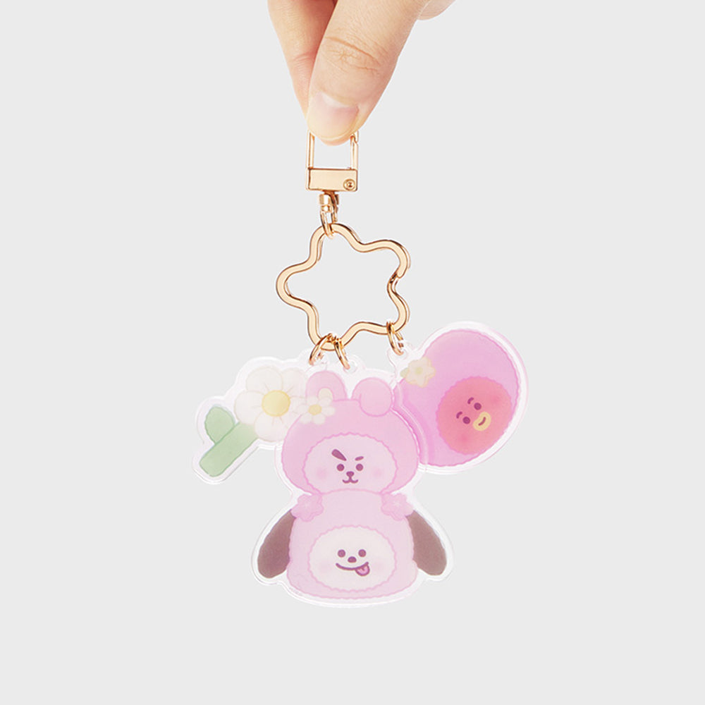 アクリルキーリング(SPRING DAY) CHIMMY/TATA/COOKY