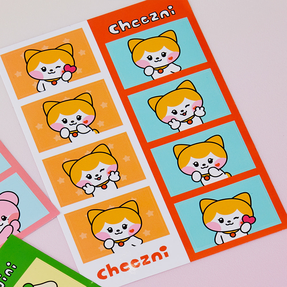 minive minini 4カットステッカー cheezni