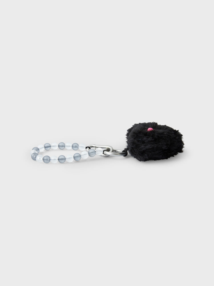 COLLER ぬいぐるみキーホルダー ブラック