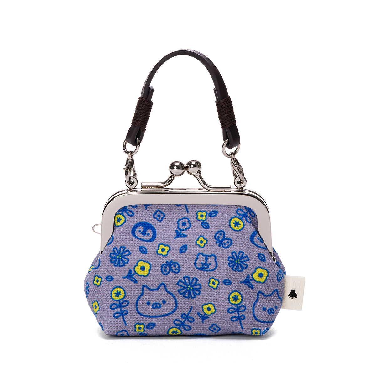 AYANOKOJI 手提げがま口財布 小サイズ ねこぺん日和