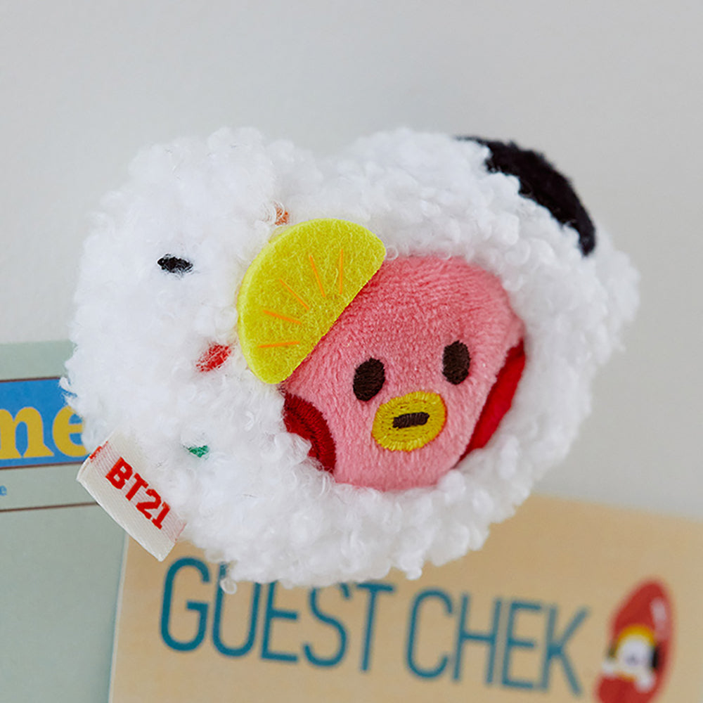 BT21 minini ぬいぐるみマグネット(韓国屋台グルメ) TATA