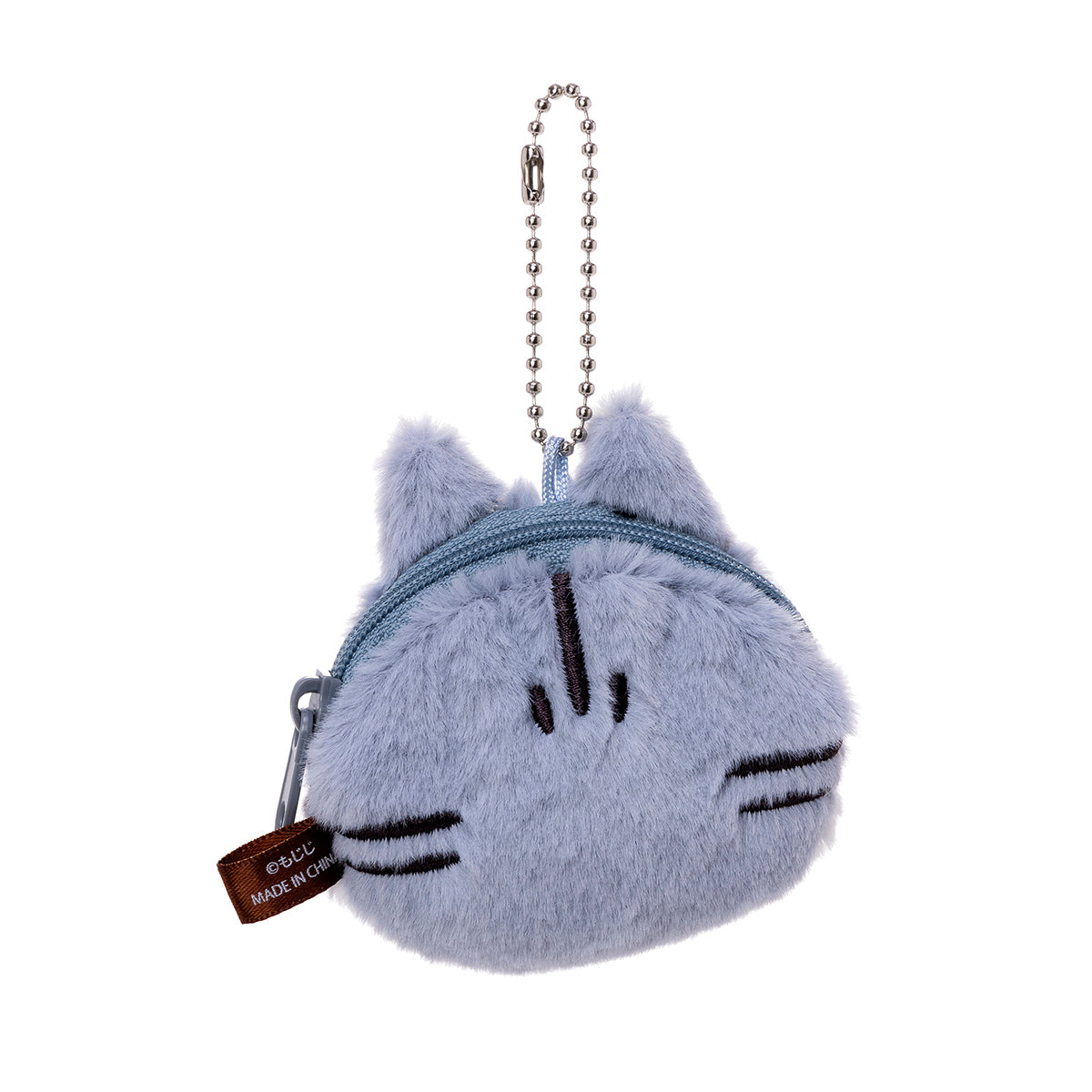 フェイスミニポーチ(ねこのしゅうかいじょ) サバトラくん