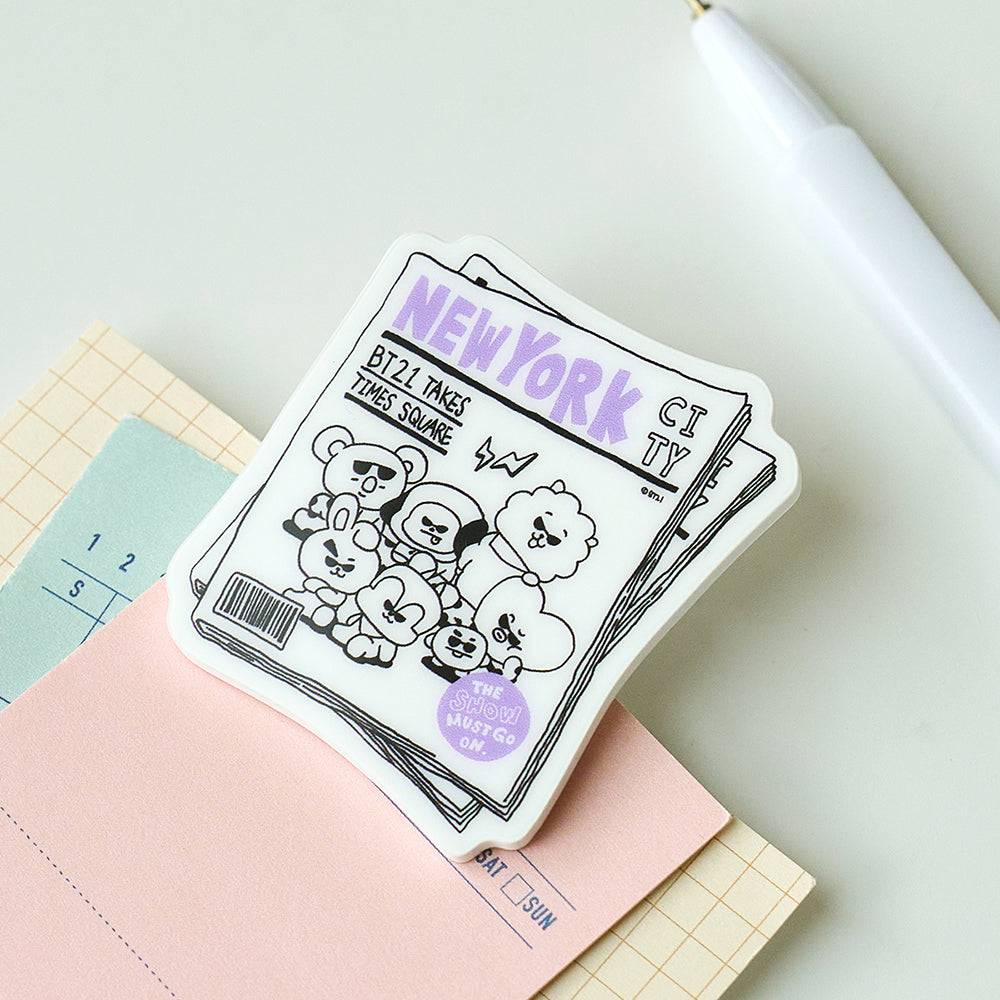 NEW YORK クリップマグネット(CITY-EDITION) BT21