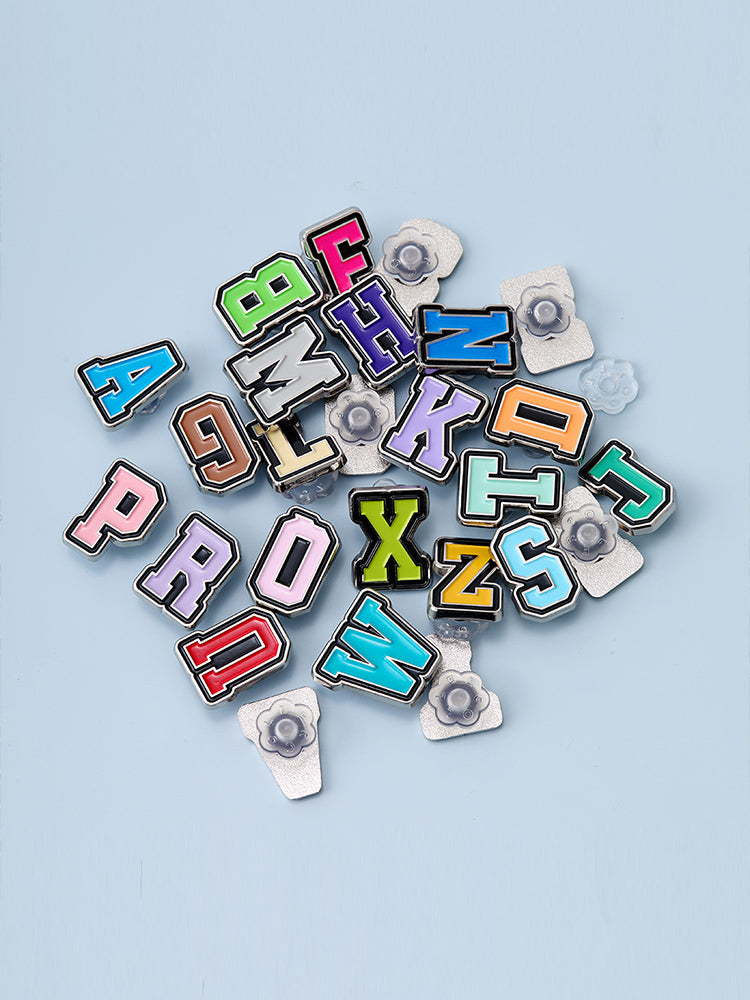 COLLER メタルアルファベットスティコン(カラー) A～Z