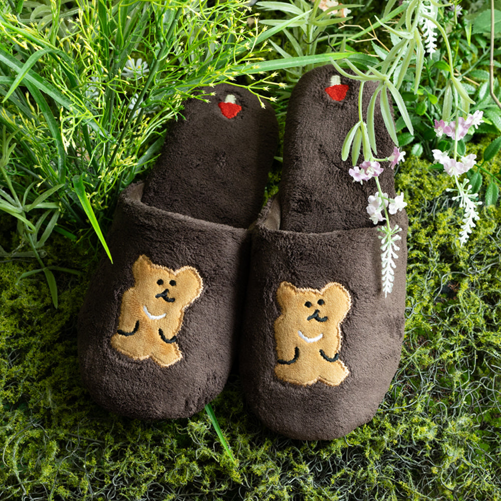 DINOTAENG ウールスリッパ クロワッサン(in the Woods) ボボ