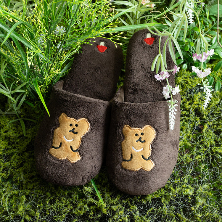 DINOTAENG ウールスリッパ クロワッサン(in the Woods) ボボ