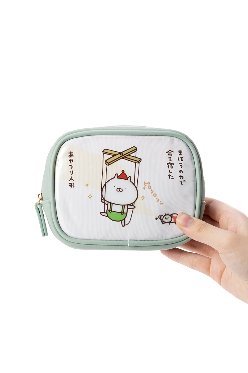 うさっキオ スクエアポーチ(むかしばなし) うさまる