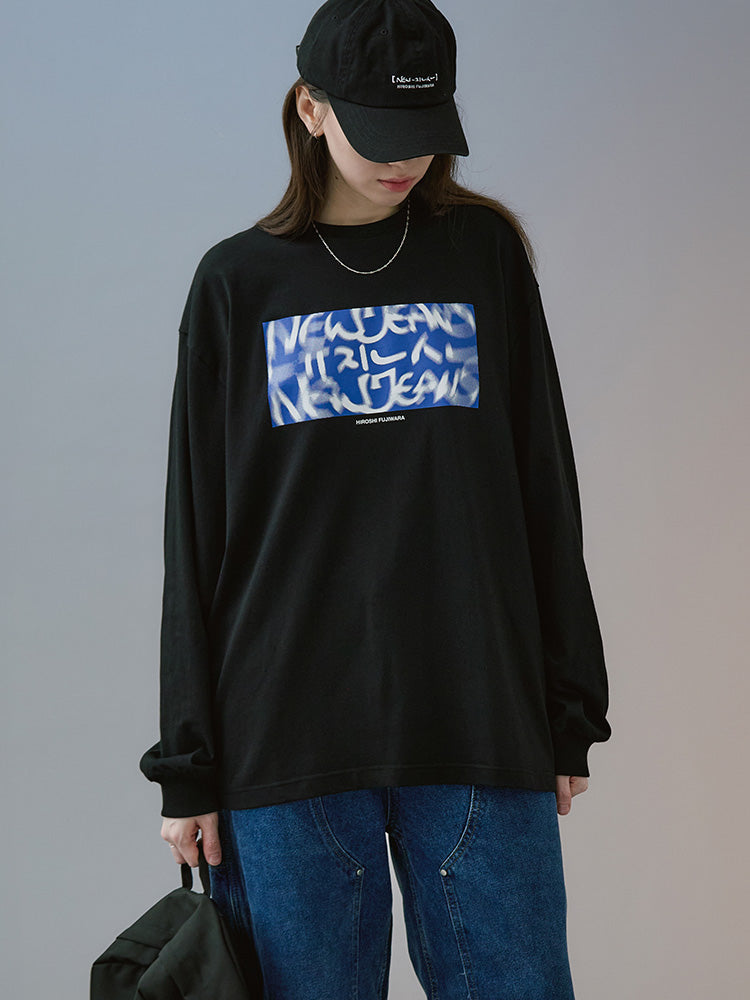 NewJeans X Hiroshi Fujiwara COLLER 長袖Tシャツ ver.1