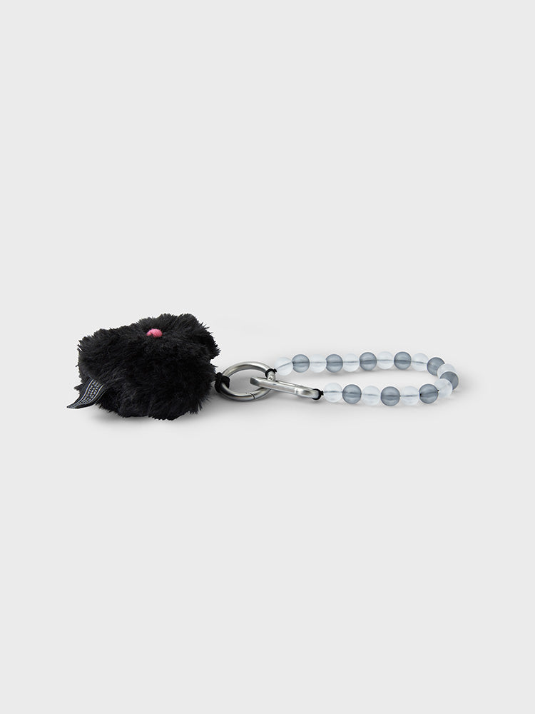 COLLER ぬいぐるみキーホルダー ブラック