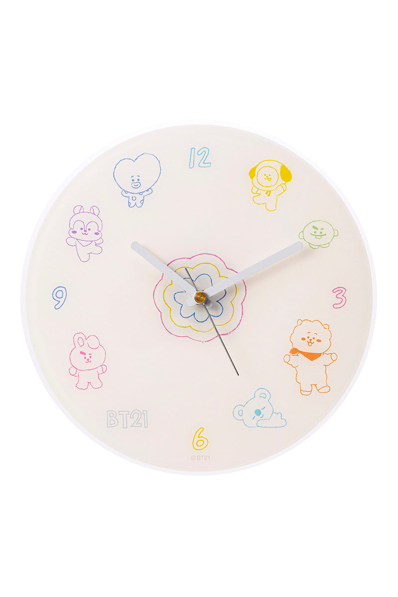 壁掛け時計(新生活) BT21
