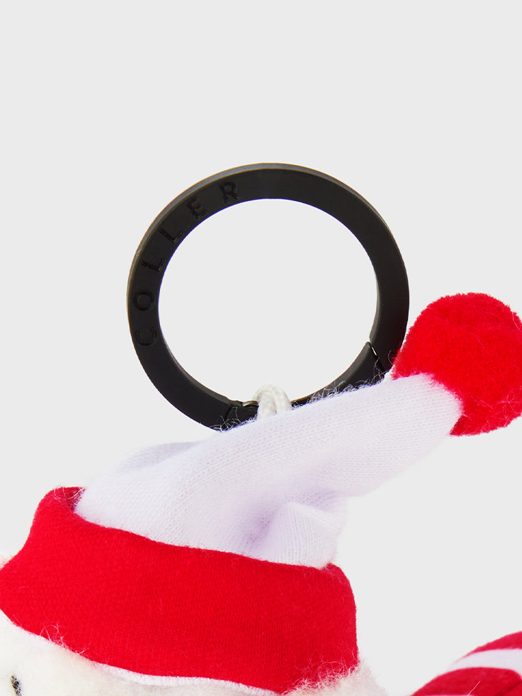 COLLER x UNIVERSAL ぬいぐるみキーリング ウォーリーをさがせ！(ウーフ)