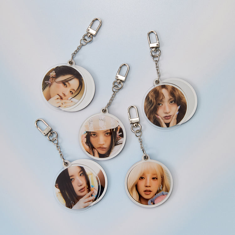 i-dle アクリルミラーキーリング SHUHUA