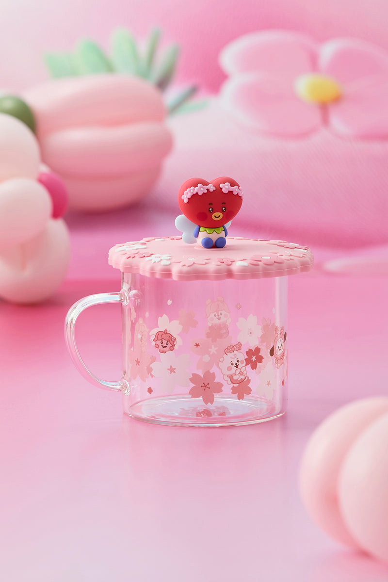 ベビー ガラスコップ＆カバー(SPRING FAIRY) TATA