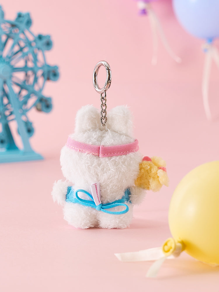 mini minini コスチュームぬいぐるみキーリング(THEME PARK) コニニ