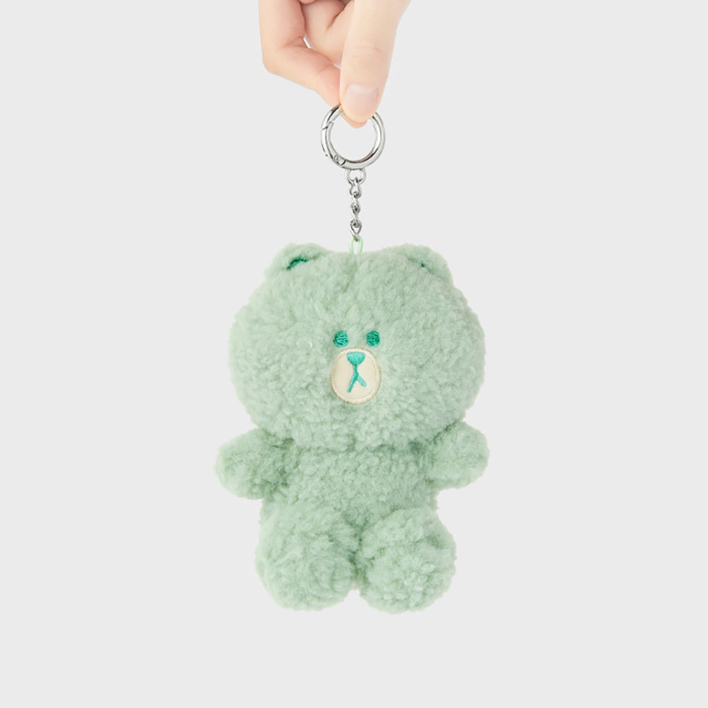 バッグチャームぬいぐるみ(GREEN) ブラウン