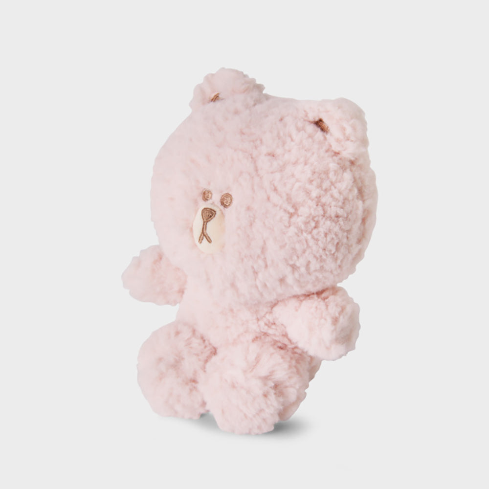 COLOR ぬいぐるみ(ピンク) ブラウン