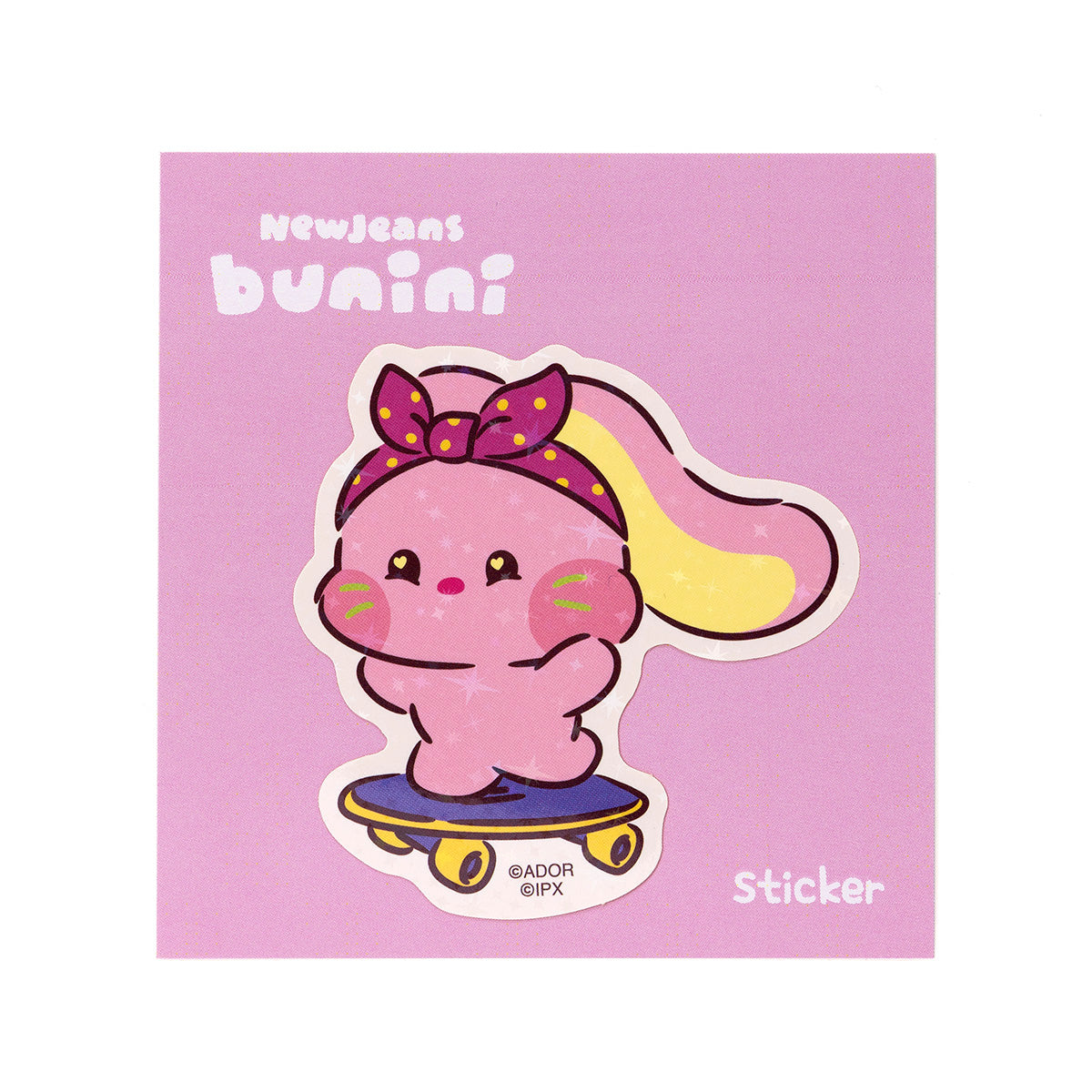 bunini ステッカー PLAY(PINK)
