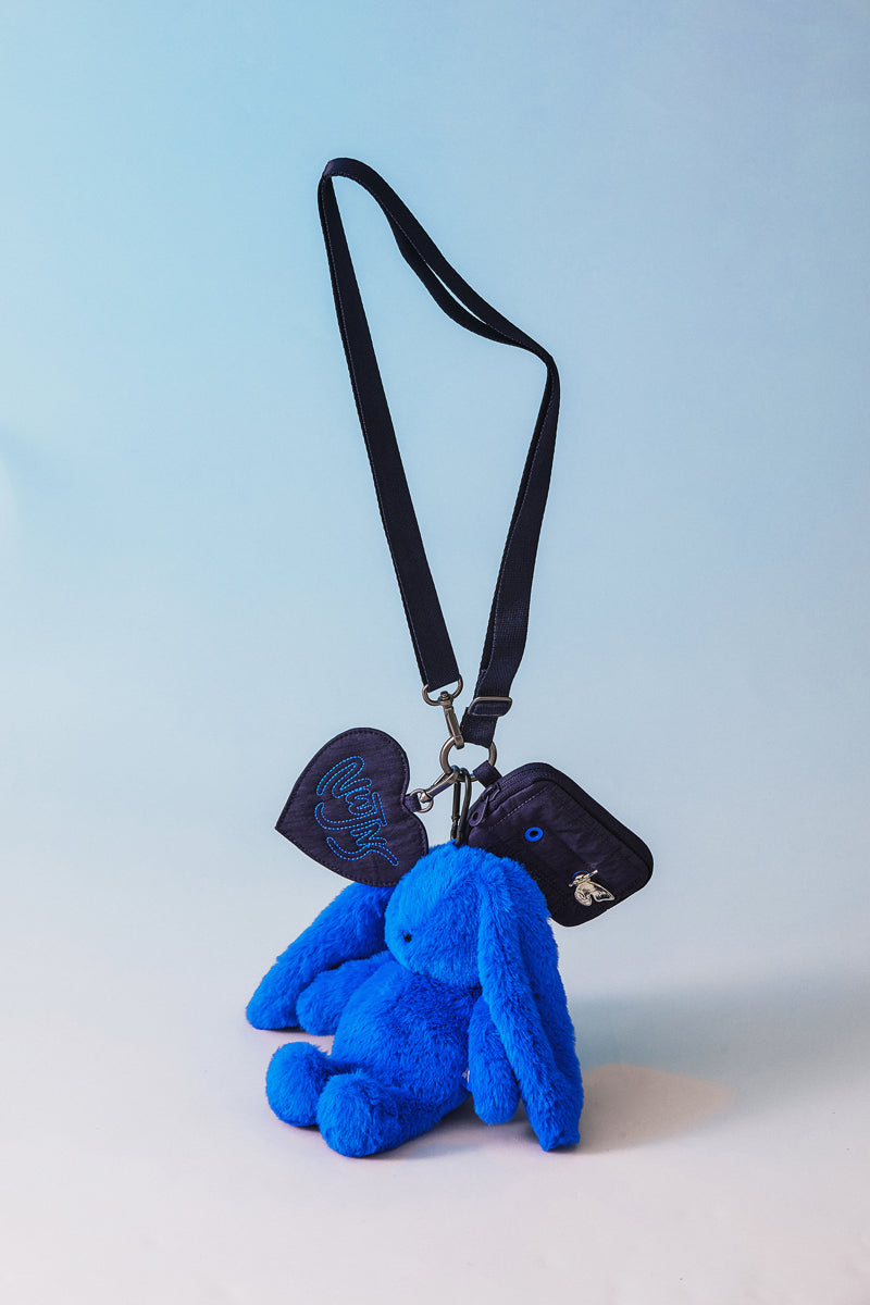 NJ X COLLER ラビットポーチ(TIDE BLUE)