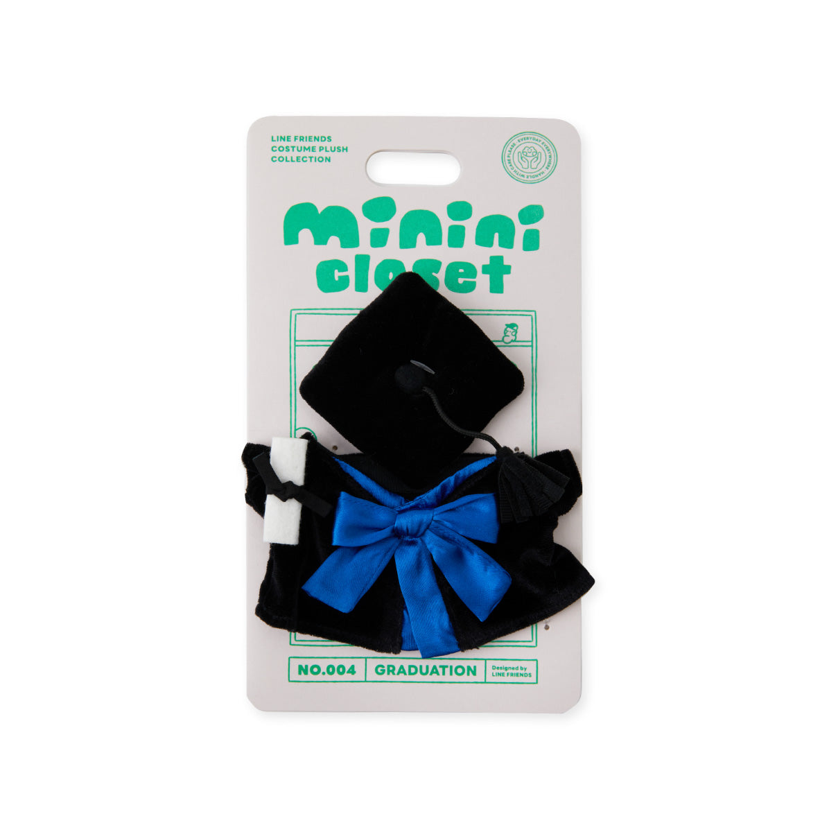 minini クローゼット アカデミックガウン LINE FRIENDS
