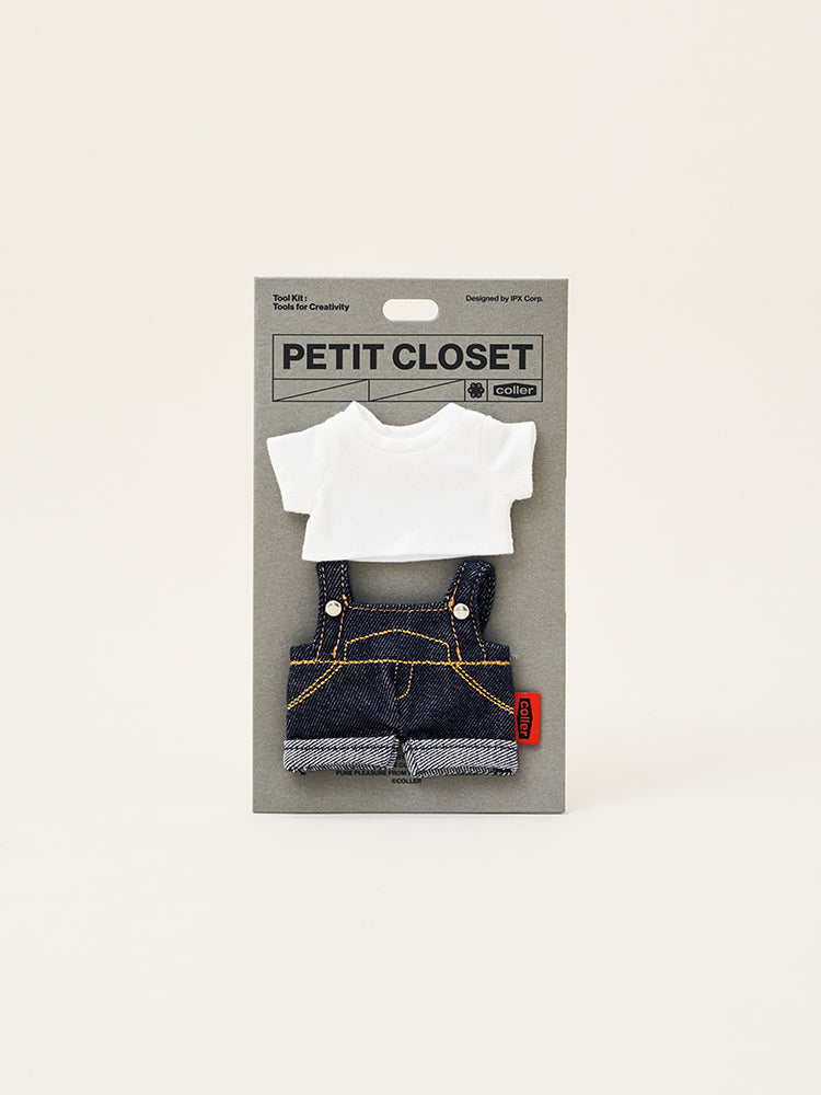COLLER PETITクローゼット オーバーオールセットアップ