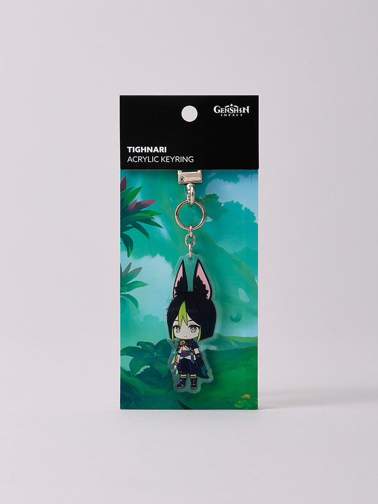 原神×LINE FRIENDS ティナリ ちびキャラ アクリルキーリング