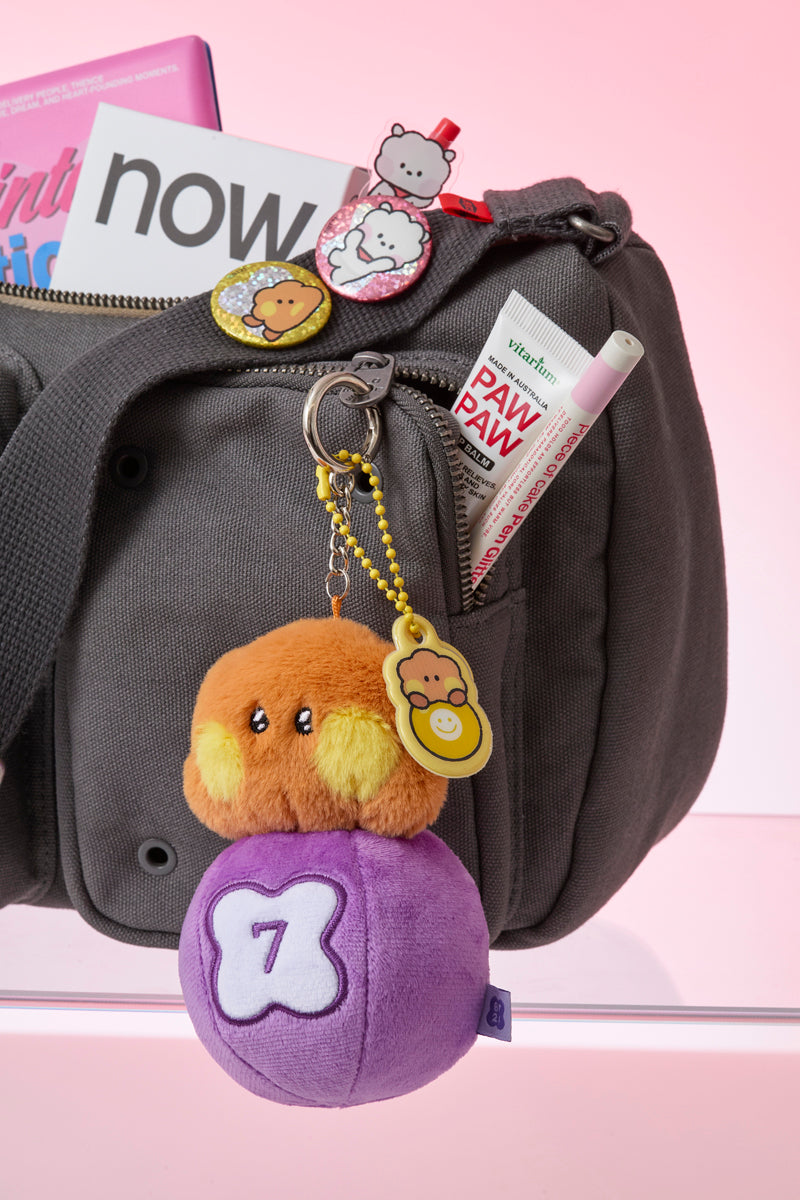 BT21 minini ぬいぐるみキーリング(LUCKY GATCHA) SHOOKY