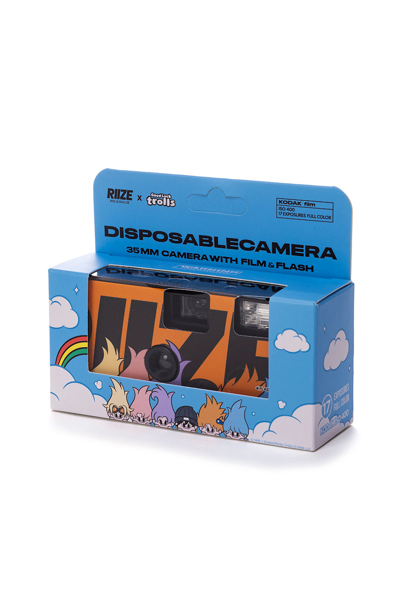 [RIIZE X Good Luck Trolls] DISPOSABLE CAMERA (ORANGE)