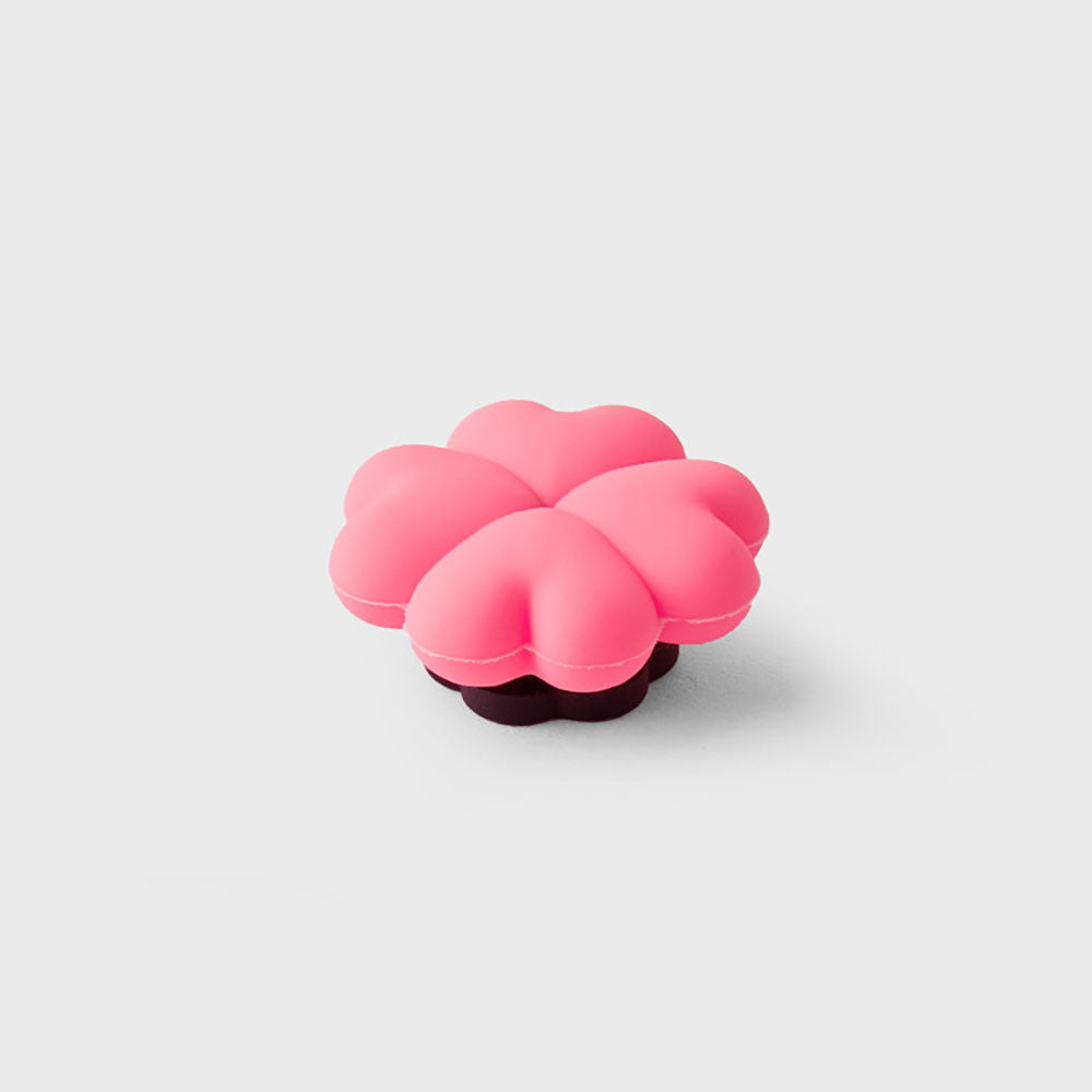 COLLER 四葉のクローバー型スティコン ピンク