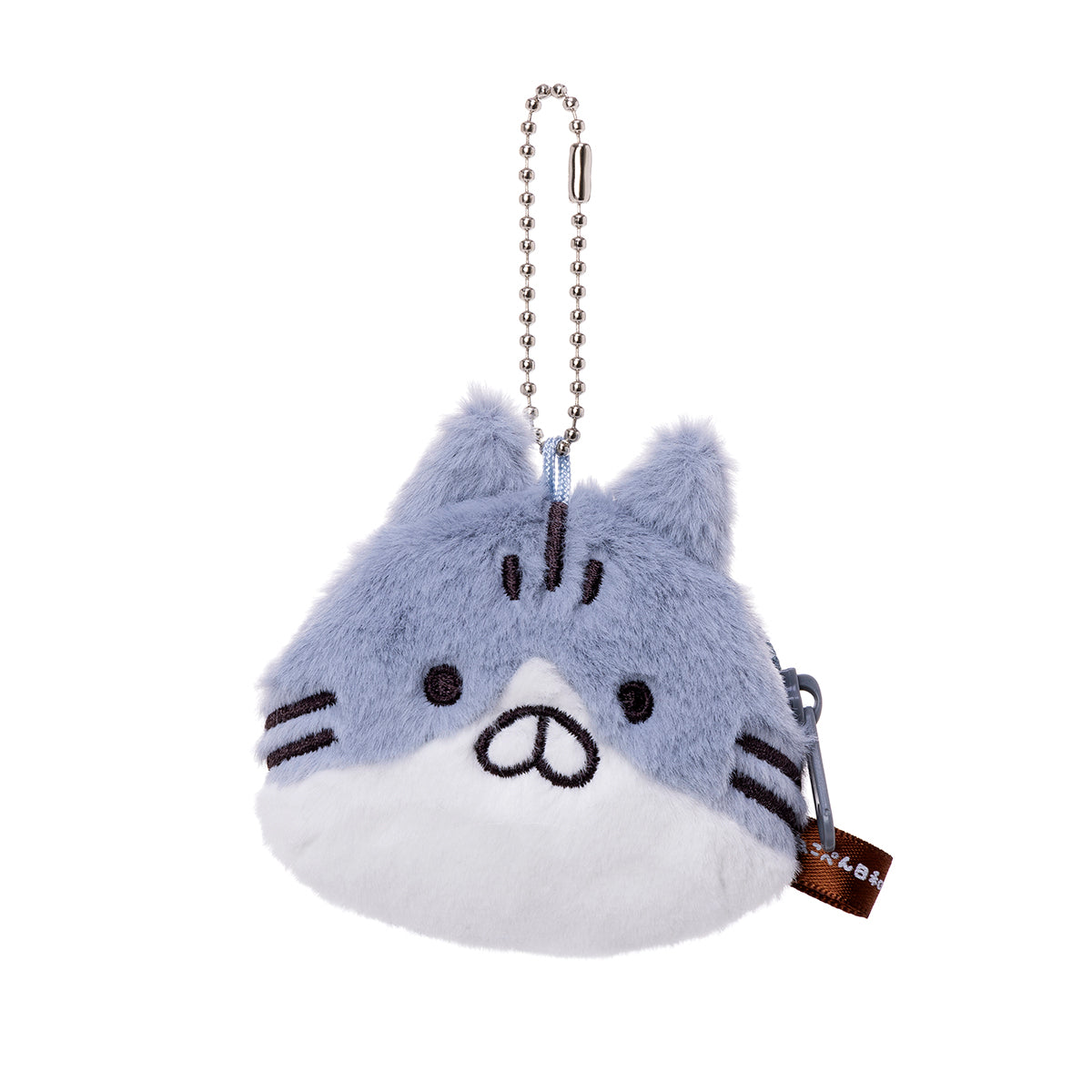 フェイスミニポーチ(ねこのしゅうかいじょ) サバトラくん