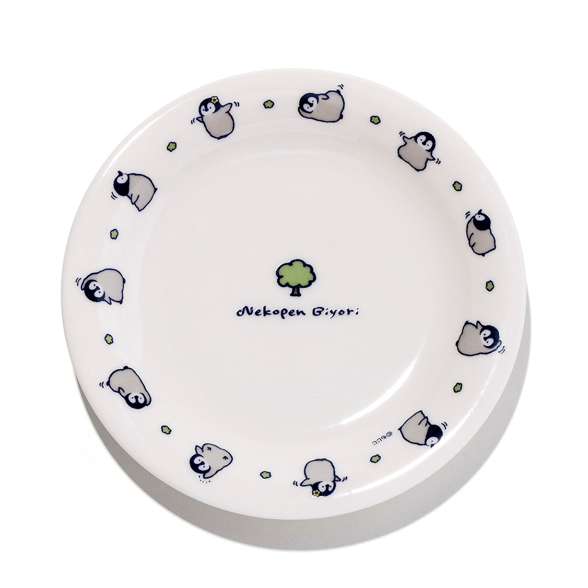 プレート(ぺんちゃんふれんず) ねこぺん日和