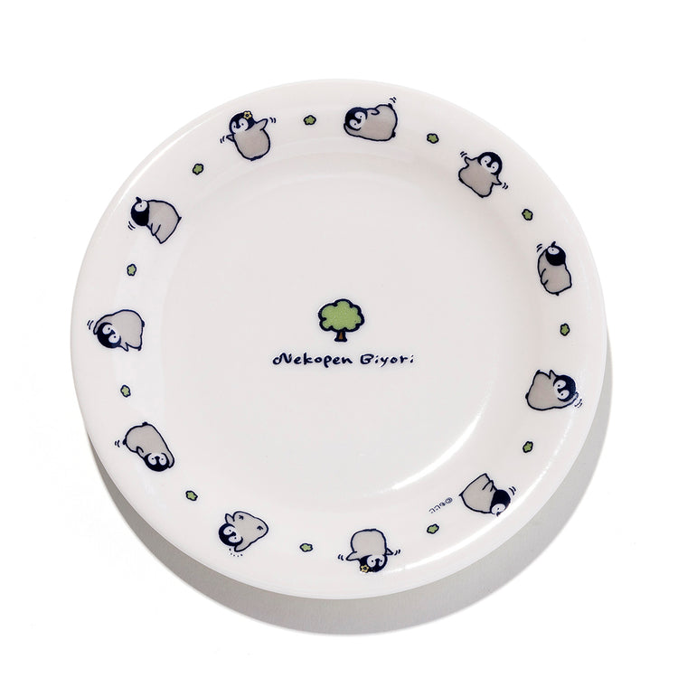 プレート(ぺんちゃんふれんず) ねこぺん日和