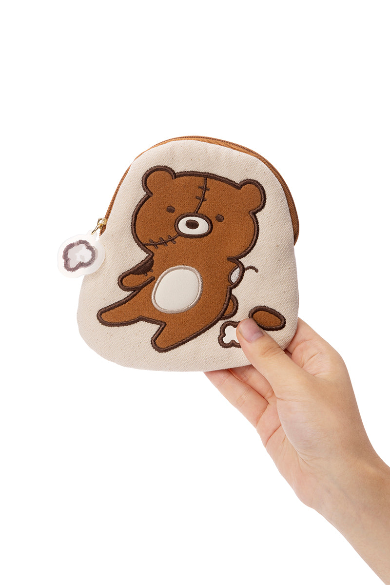 ダイカットポーチ(たいせつなもの) くまさん