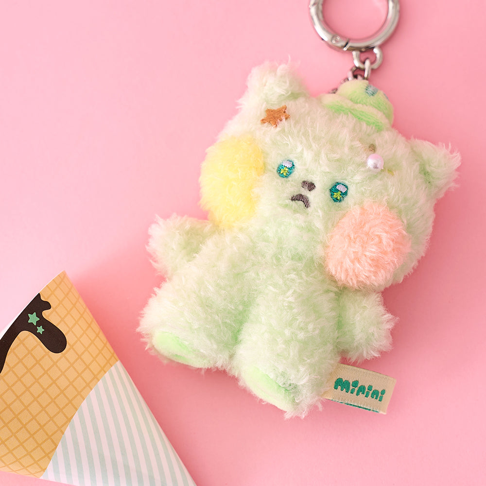 mini minini キーリング(ICE CREAM) ニャギ