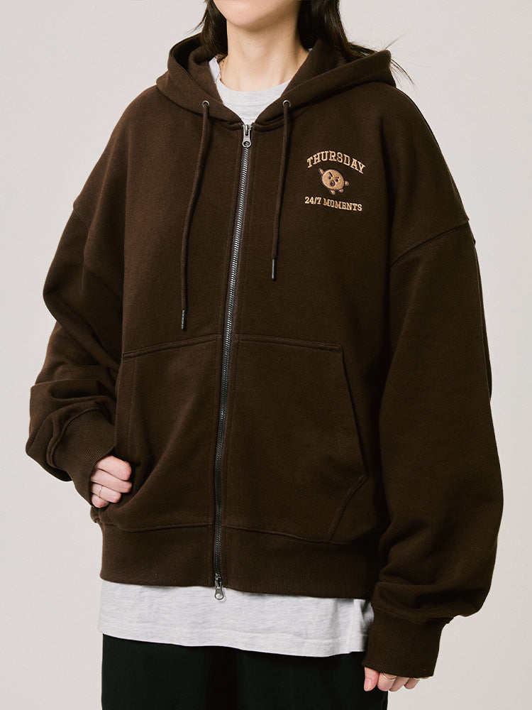 ベーシック ジップパーカー SHOOKY