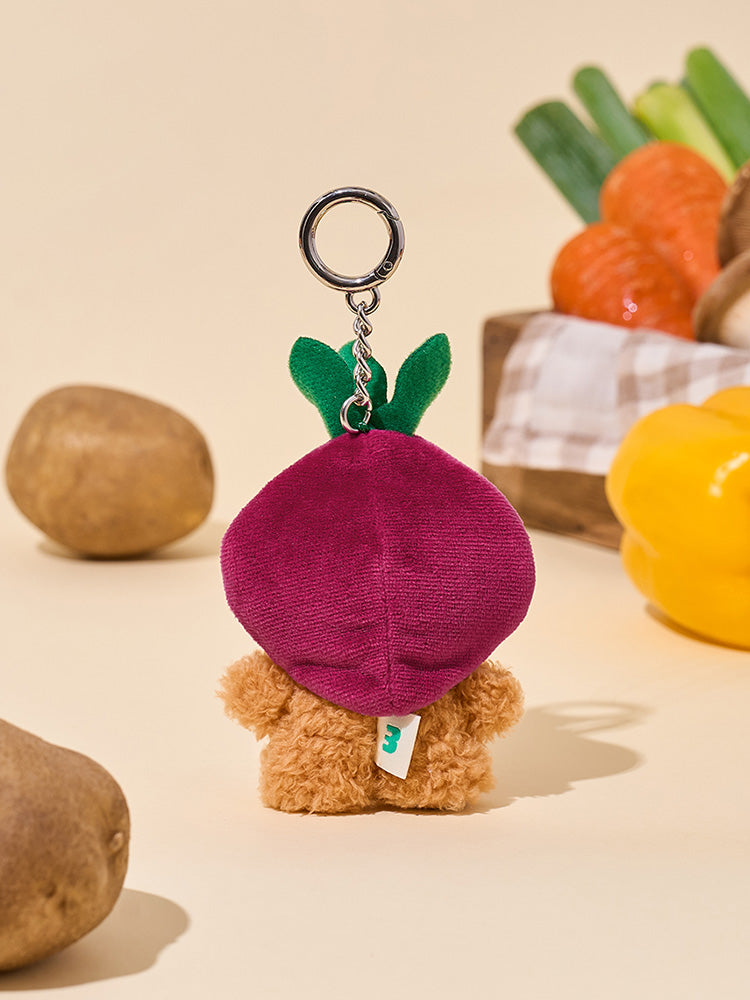 mini minini ぬいぐるみキーリング(FARM) チョコニ