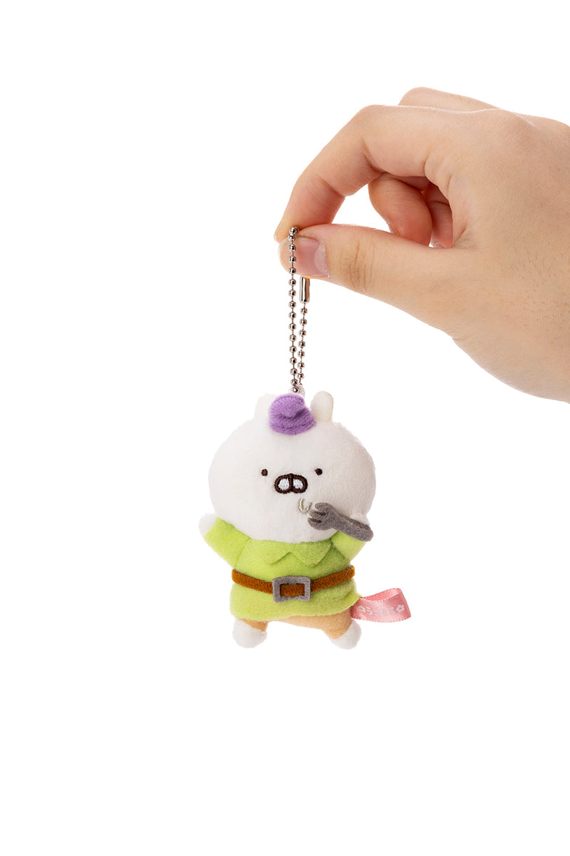 白雪姫 7人の小人 マスコット グリーン淡(むかしばなし) うさまる