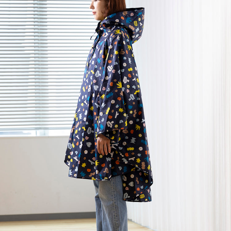 ポンチョ(ネイビー) BT21