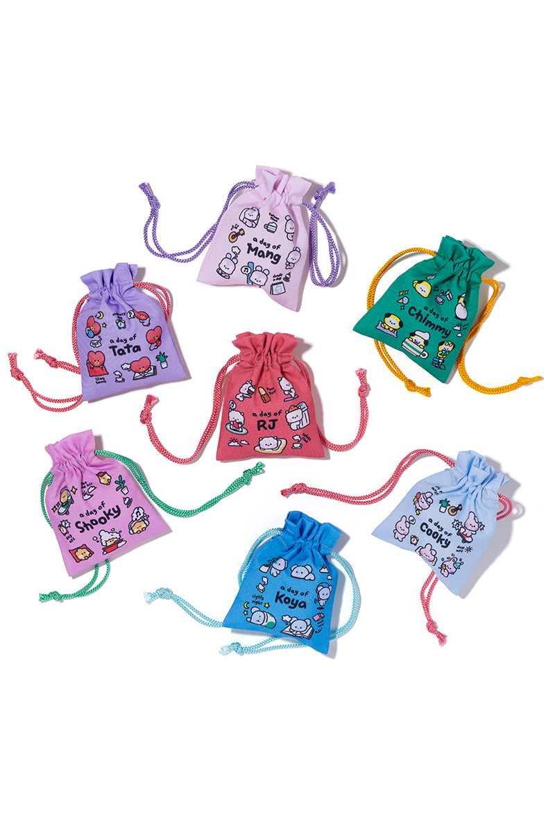 minini 巾着 ランダム BT21