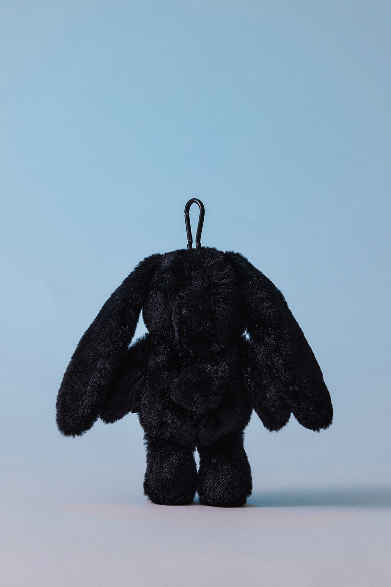 NJ X COLLER ラビットポーチ(SHADE BLACK)