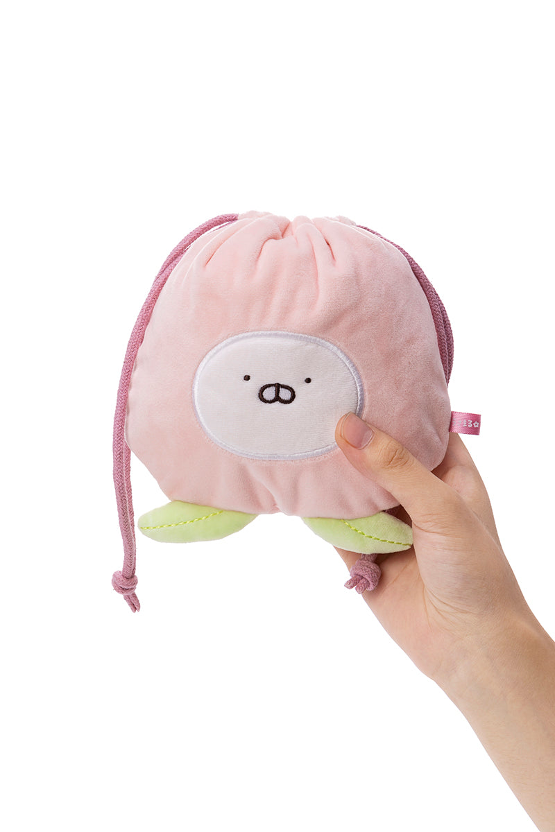 ももたろまる 桃型巾着(むかしばなし) うさまる