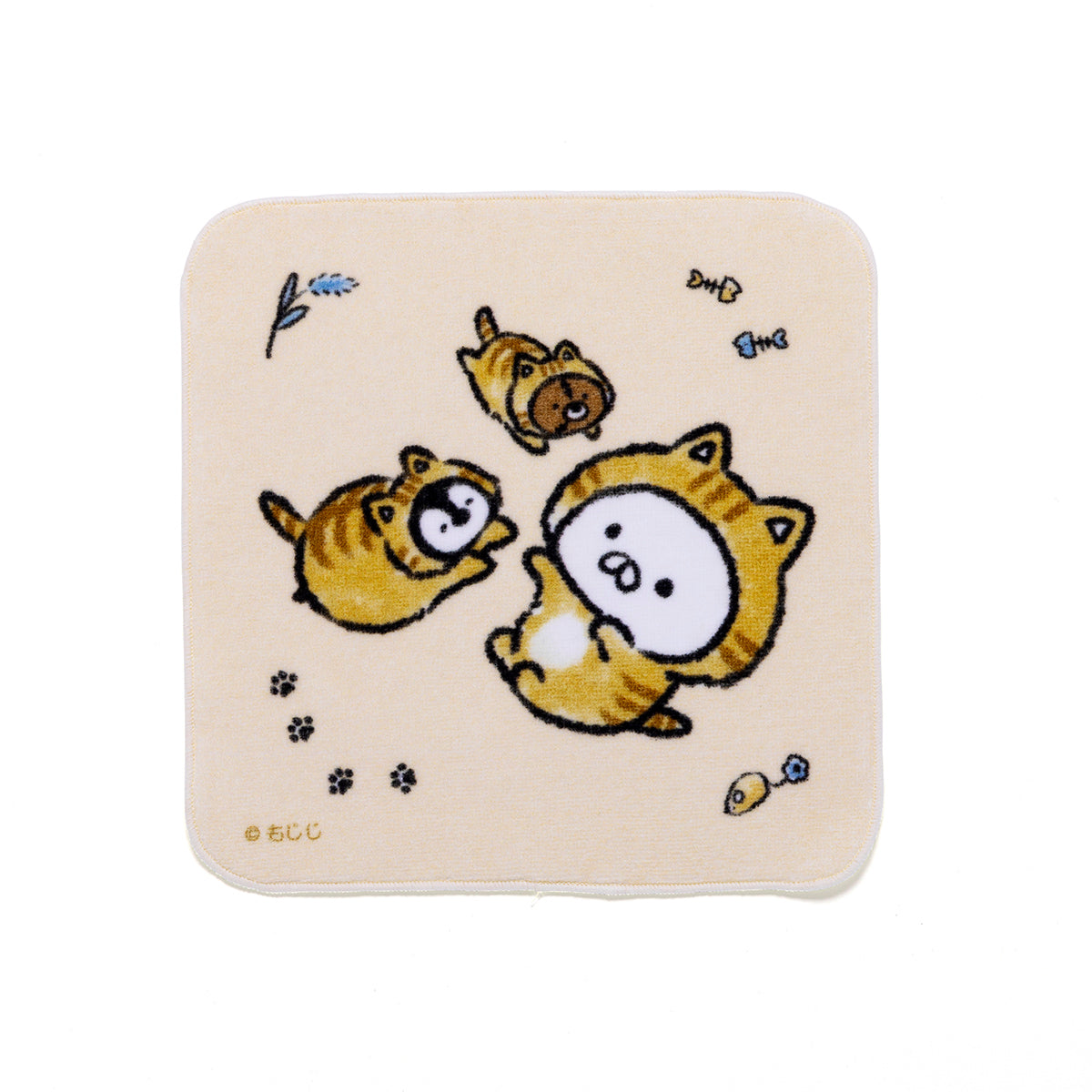 ハンカチタオル とらねこくんたち(ねこのしゅうかいじょ) ねこぺん日和